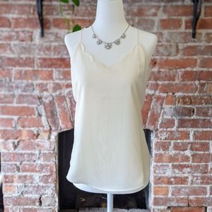 Scalloped tank